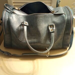 American Tourister Vintage Jaguar Style Overnight Duffel Bag